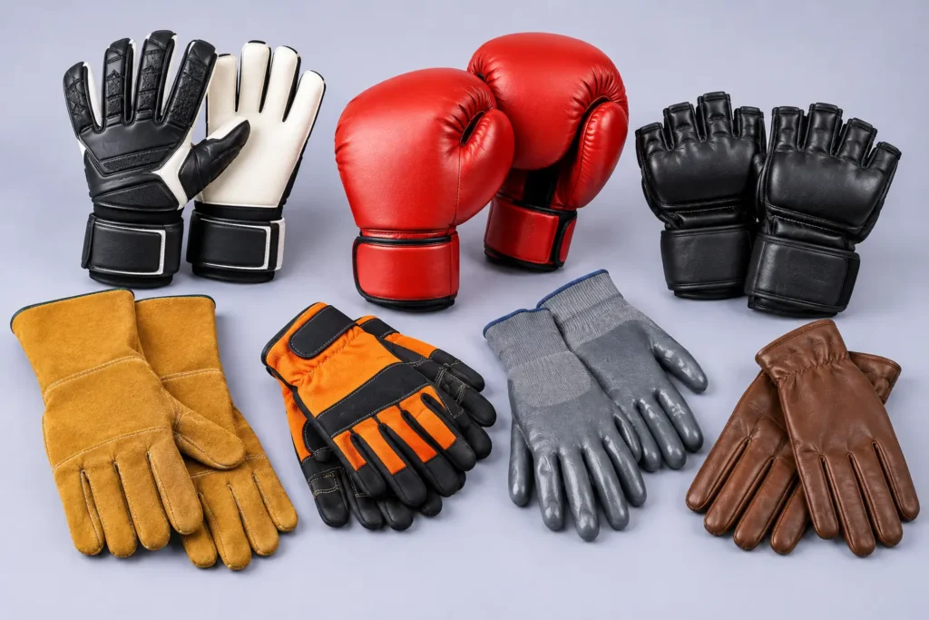 Sports and safety gloves
